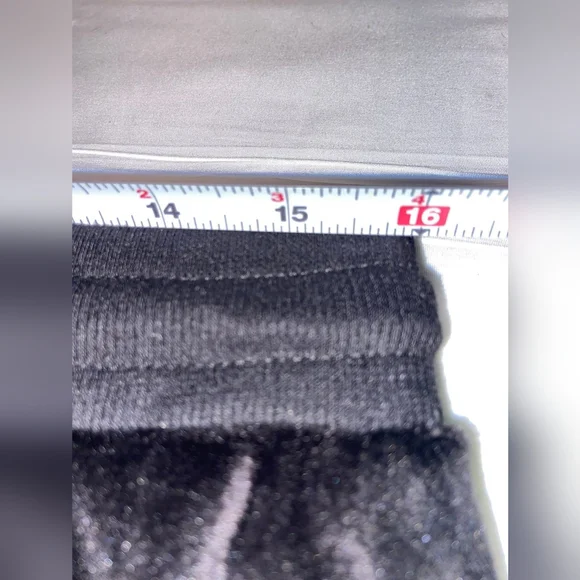 Juicy Couture Black Velour Joggers with Gold Logo.💎 - Picture 4 of 7